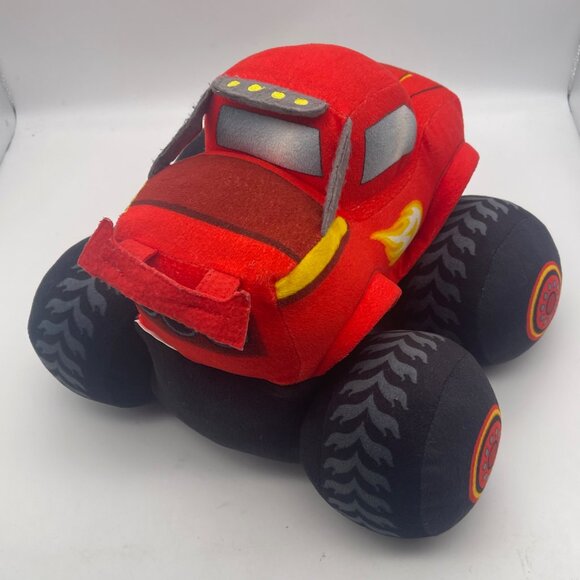 HTF Large Nickelodeon Blaze And The Monster Machines Plush Stuffed Toy Nick Jr. - Picture 8 of 15